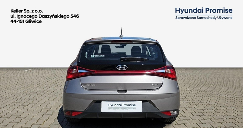 Hyundai i20 cena 64900 przebieg: 10240, rok produkcji 2022 z Garwolin małe 407